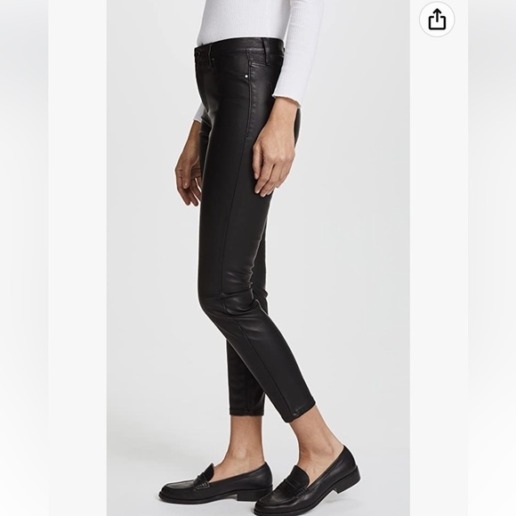BLANKNYC Women's The Principle Mid Rise Vegan Leather Skinny Pants - Picture 2 of 15